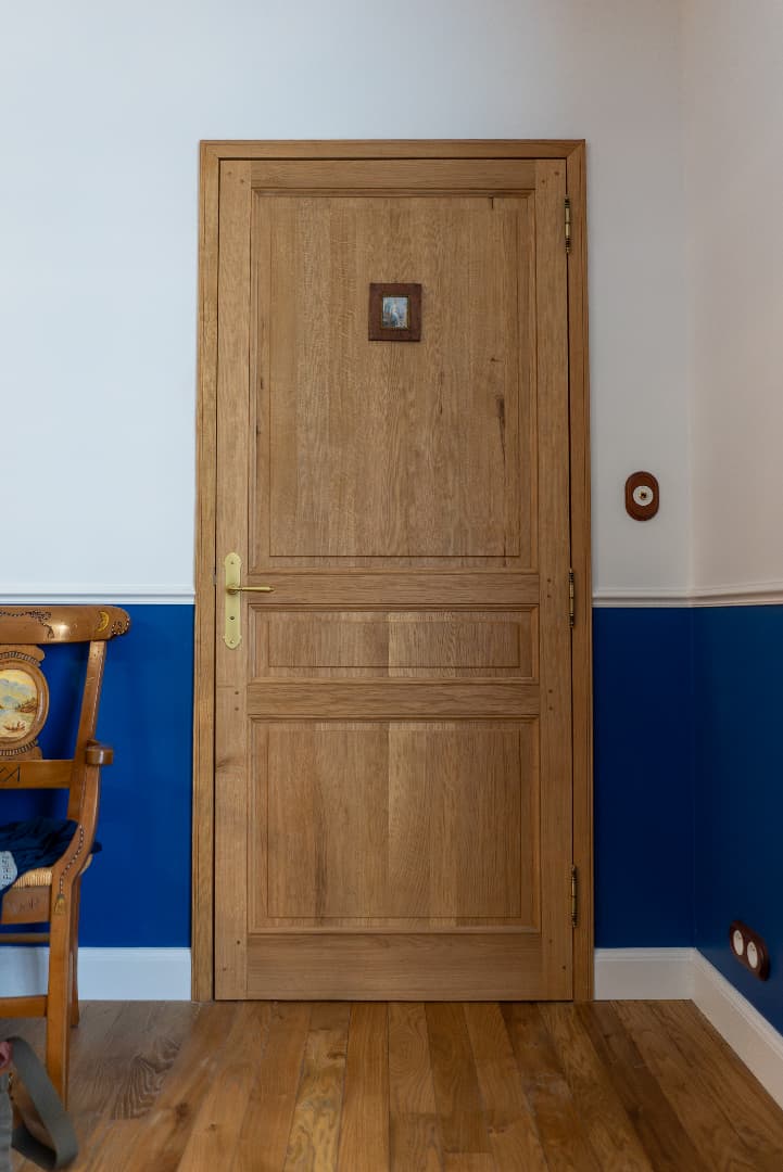 Porte intérieure en chêne
